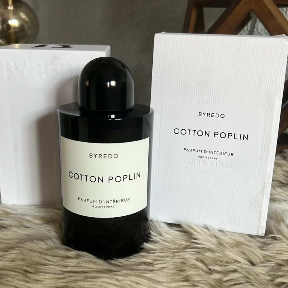 BYREDO COTTON POPLIN ルームスプレー 250ml Byredo | Other | Byredo Cotton Poplin Room Spray 25ml84floz | Poshmark